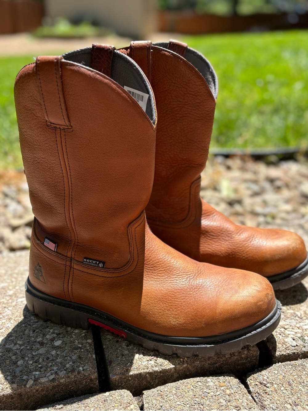 Rocky Worksmart Waterproof Composite Toe Sz 12 Wide